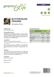 Buttertaler Orange (5 Portionen) - Premio Life | Gesundheit und Lifestyle
